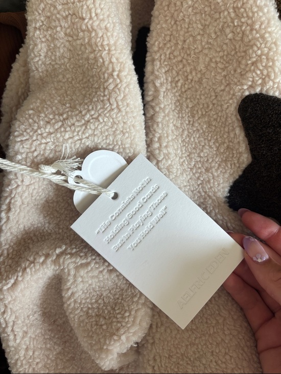 Unisex Teddy Jacket - Picture 7 of 7